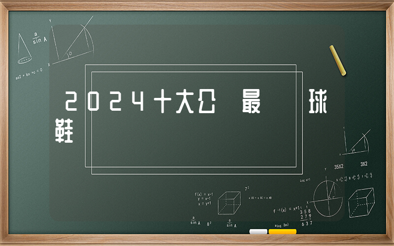 2024十大公認最強籃球鞋插圖