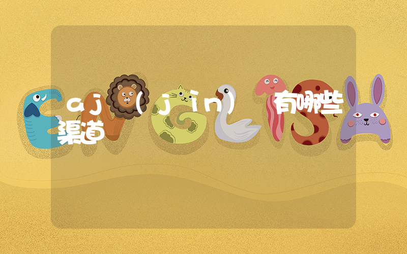aj進(jìn)貨有哪些渠道插圖