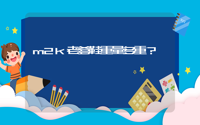 m2k老爹鞋重量多重？插圖