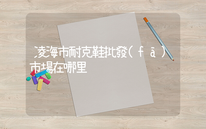 凌海市耐克鞋批發(fā)市場在哪里插圖