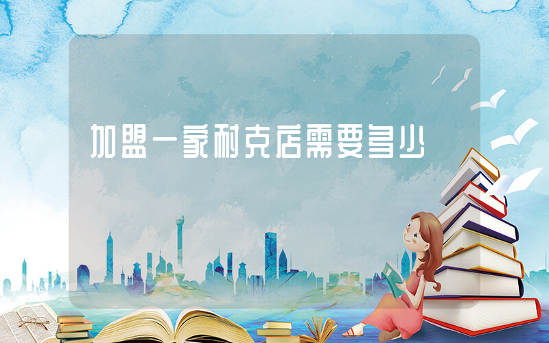 加盟一家耐克店需要多少錢插圖