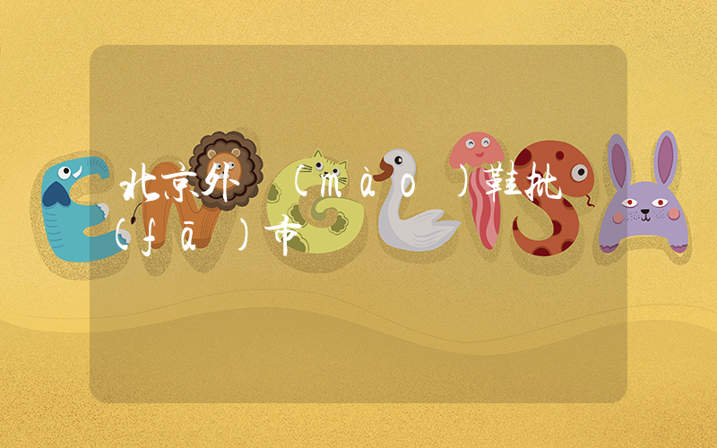 北京外貿(mào)鞋批發(fā)市場電話插圖
