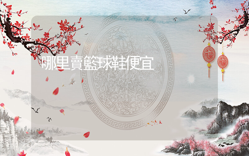 哪里賣籃球鞋便宜插圖