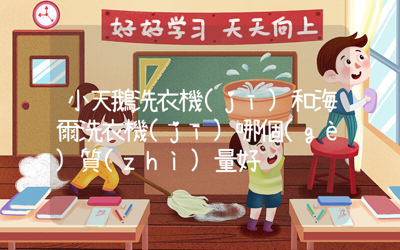 小天鵝洗衣機(jī)和海爾洗衣機(jī)哪個(gè)質(zhì)量好插圖