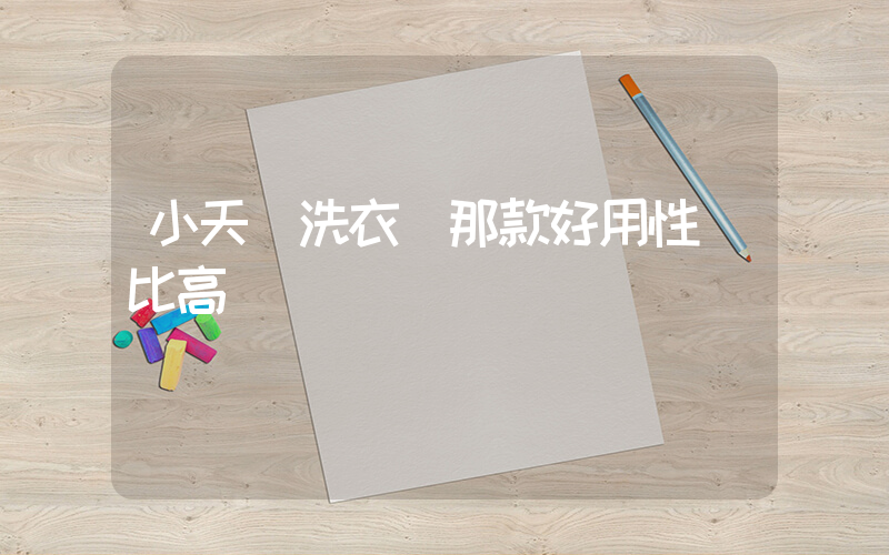 小天鵝洗衣機那款好用性價比高插圖