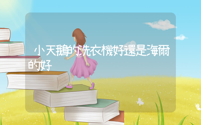 小天鵝的洗衣機好還是海爾的好插圖