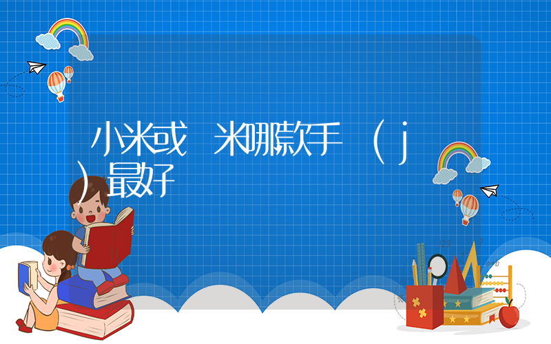 小米或紅米哪款手機(jī)最好插圖