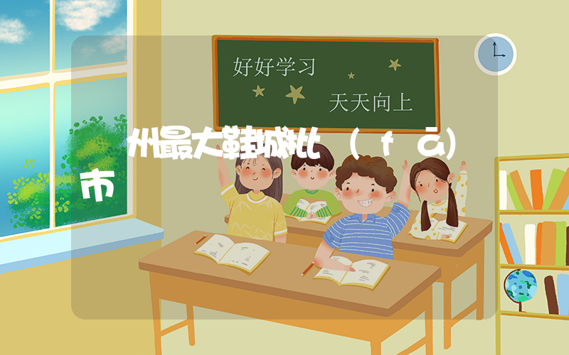 廣州最大鞋城批發(fā)市場插圖