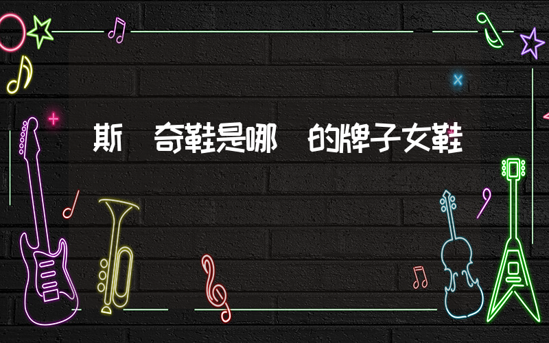 斯凱奇鞋是哪國的牌子女鞋插圖
