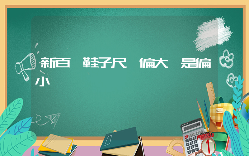 新百倫鞋子尺碼偏大還是偏小插圖