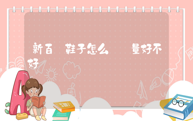 新百倫鞋子怎么樣質量好不好插圖