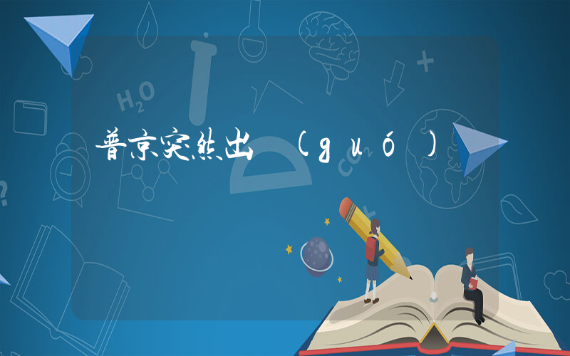 普京突然出國(guó)插圖