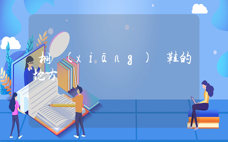 桐鄉(xiāng)賣鞋的地方插圖