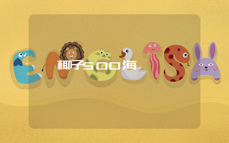 椰子500海鹽插圖