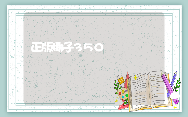 正版椰子350細節圖插圖