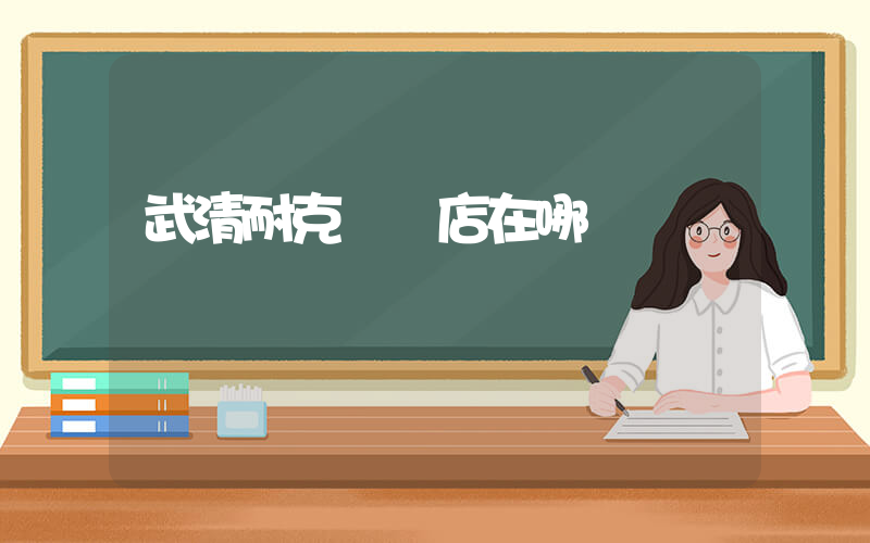 武清耐克專賣店在哪插圖