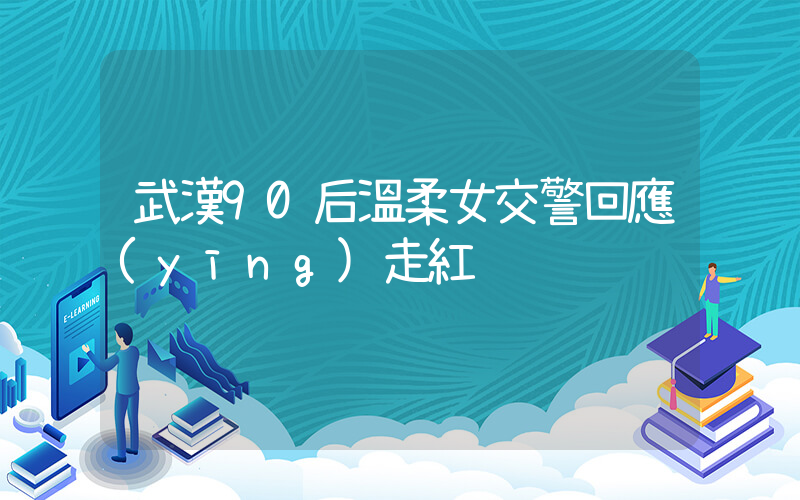 武漢90后溫柔女交警回應(yīng)走紅插圖