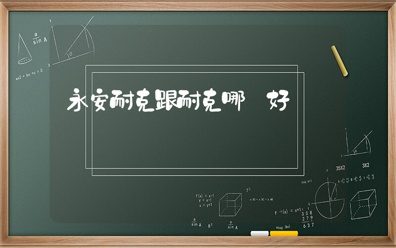 永安耐克跟耐克哪個好插圖