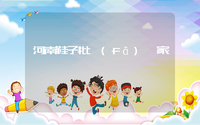 河南鞋子批發(fā)廠家插圖