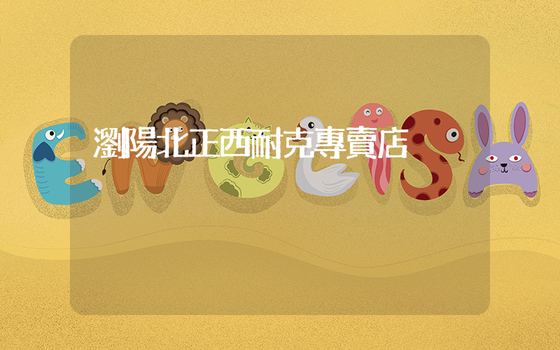 瀏陽北正西耐克專賣店插圖
