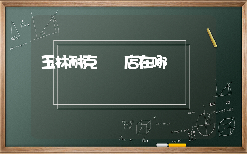 玉林耐克專賣店在哪插圖