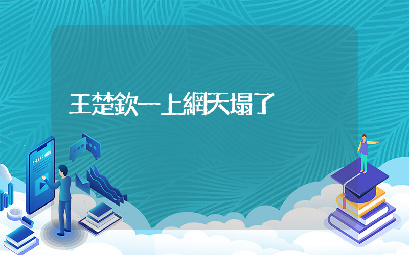 王楚欽一上網天塌了插圖