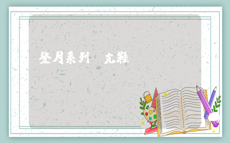 登月系列耐克鞋插圖