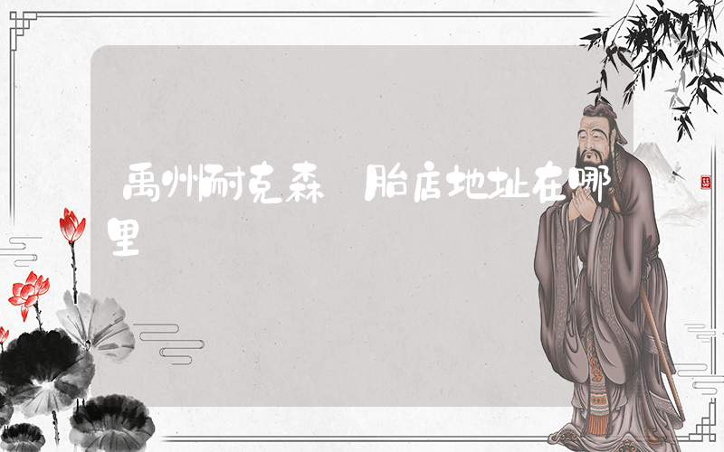 禹州耐克森輪胎店地址在哪里插圖