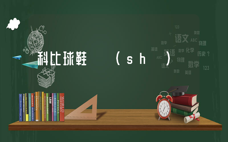 科比球鞋碼數(shù)插圖