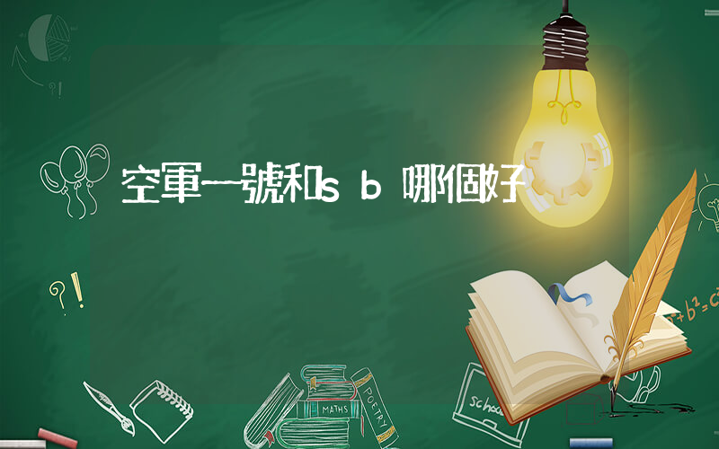 空軍一號和sb哪個好插圖