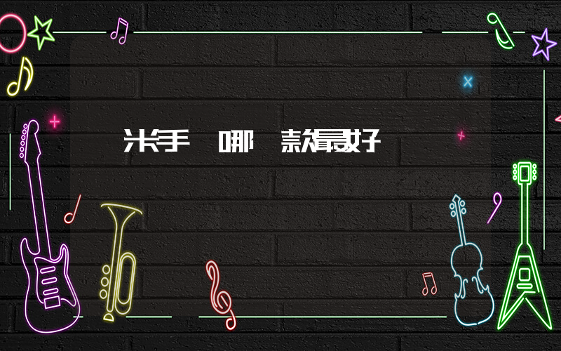 紅米手機哪一款最好插圖