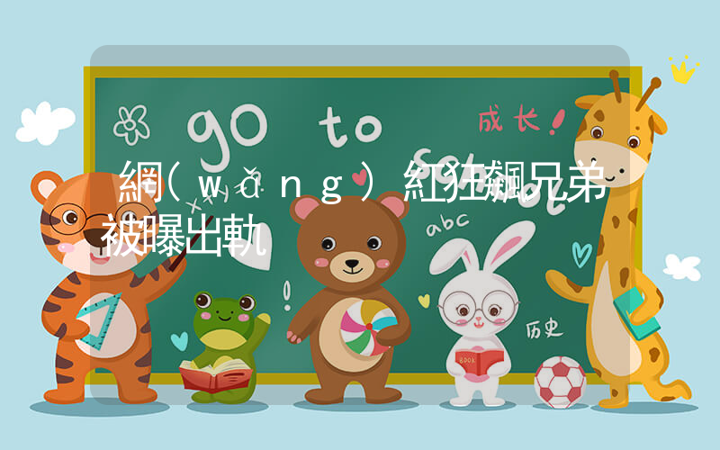 網(wǎng)紅狂飆兄弟被曝出軌插圖