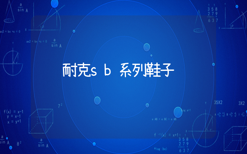 耐克sb系列鞋子插圖