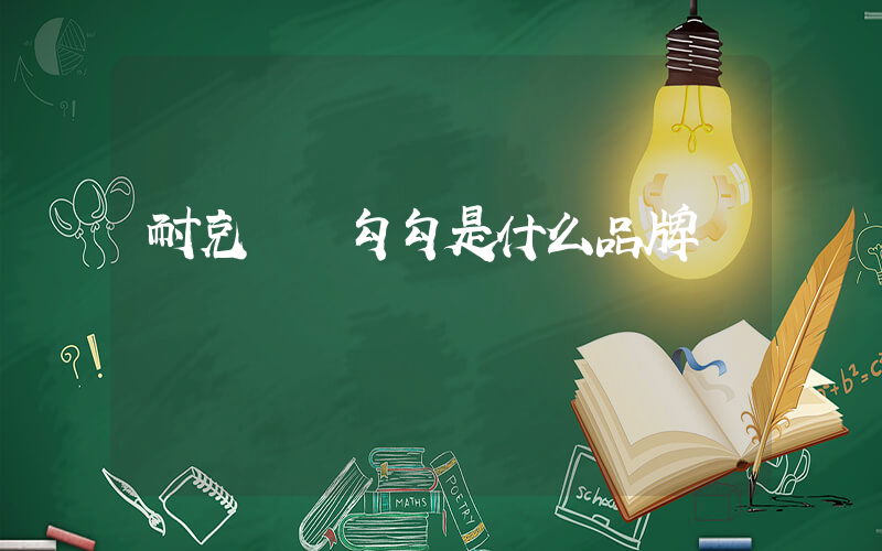 耐克兩個勾勾是什么品牌插圖