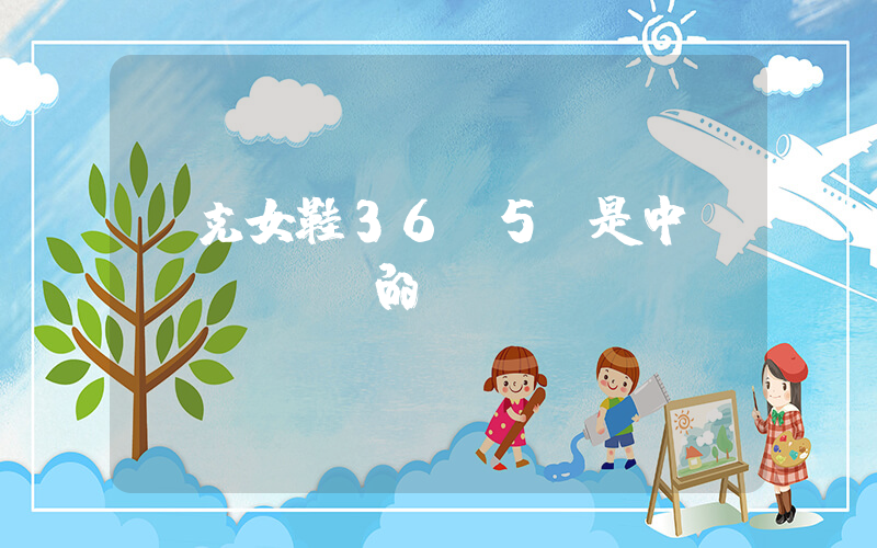 耐克女鞋36.5碼是中國(guó)的幾碼插圖