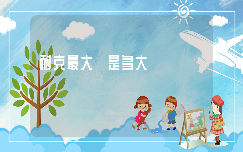 耐克最大碼是多大碼插圖