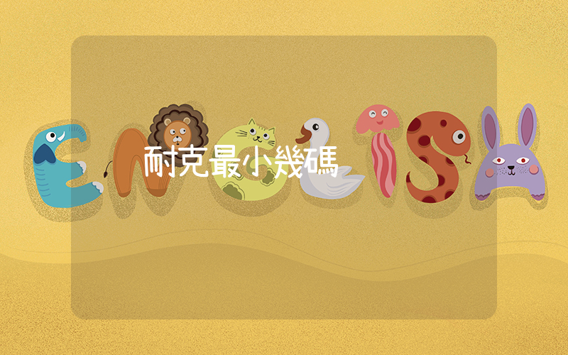 耐克最小幾碼插圖