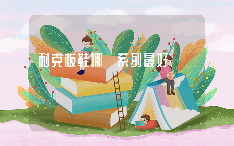 耐克板鞋哪個系列最好插圖