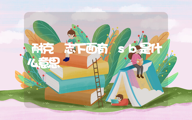 耐克標志下面有個sb是什么意思插圖