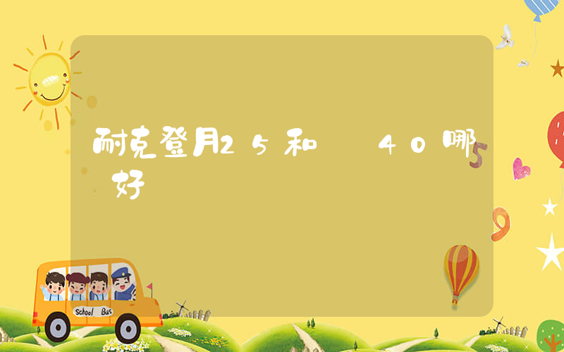 耐克登月25和飛馬40哪個好插圖