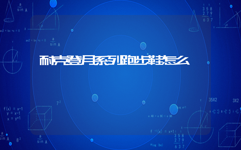 耐克登月系列跑步鞋怎么樣插圖