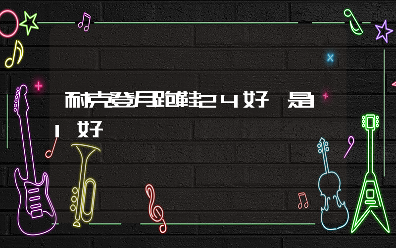 耐克登月跑鞋24好還是11好插圖