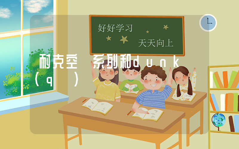 耐克空軍系列和dunk區(qū)別插圖