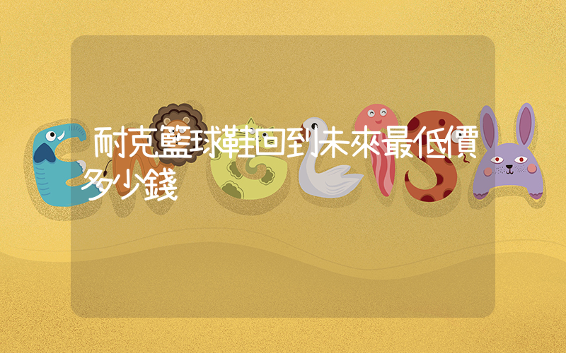 耐克籃球鞋回到未來最低價多少錢插圖