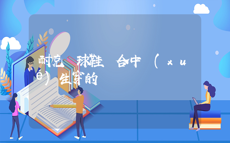 耐克籃球鞋適合中學(xué)生穿的插圖