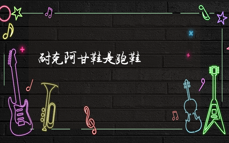 耐克阿甘鞋是跑鞋嗎插圖