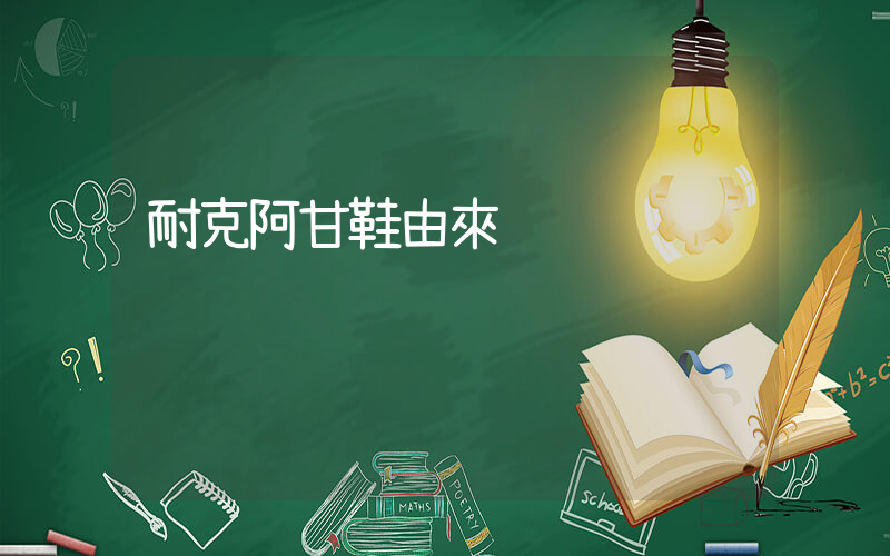 耐克阿甘鞋由來插圖