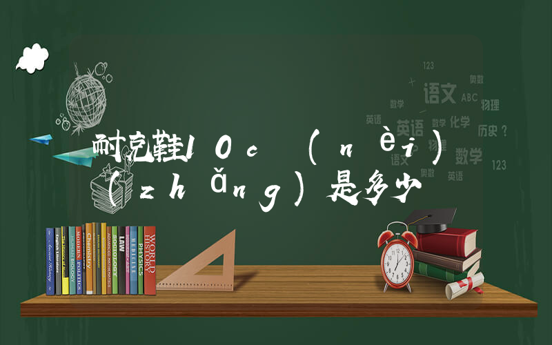 耐克鞋10c內(nèi)長(zhǎng)是多少插圖