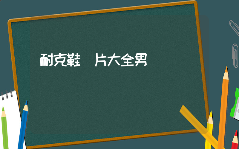 耐克鞋圖片大全男插圖