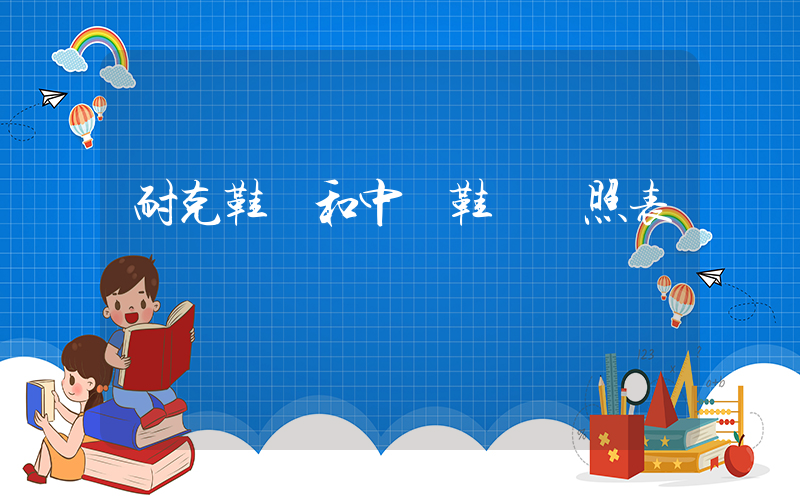 耐克鞋碼和中國鞋碼對照表插圖